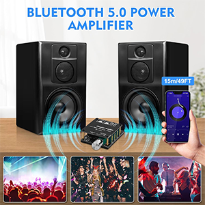 BLUETOOTH 5.0 POWERAMPLIFIER