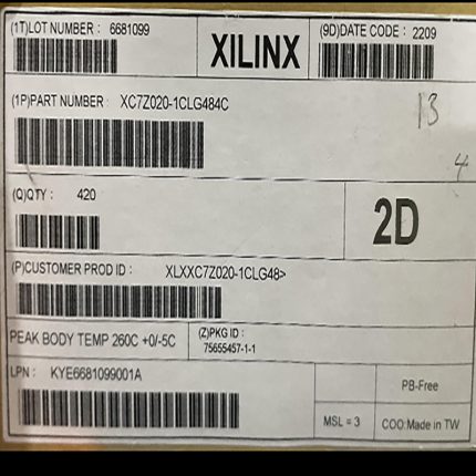 XC7Z020-1CLG484C product photo 1