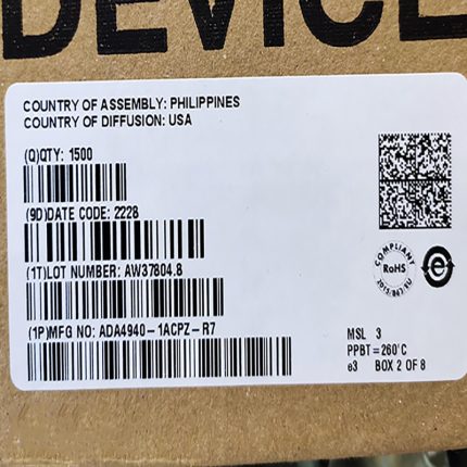 ADA4940-1ACPZ-R7 product photo 1