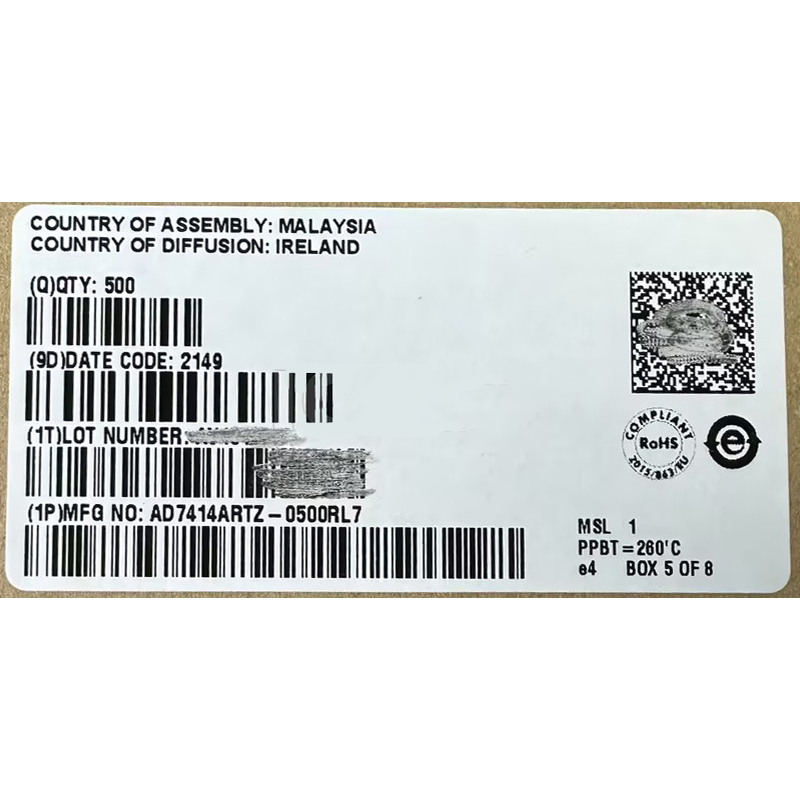 AD7414ARTZ-0500RL7 product photo 1